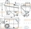 BEHR HELLA SERVICE 8MA 376 789-701 Expansion Tank, coolant